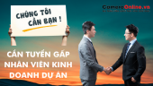 NHÂN VIÊN KINH DOANH DỰ ÁN
